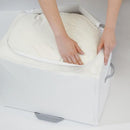 布団収納袋 シングル 掛け布団 毛布 タオルケット 押入れ クローゼット コンパクト 【納期A】【toh-284868】