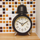 目覚まし時計 置き時計 アナログ おしゃれな レトロ ベル 鈴 【納期A】【toh-284963】