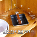 フライパン 卵焼き 玉子焼き用 IH対応 取っ手 折りたたみ 折れる コンパクト収納 【納期A】【toh-285423】