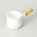 ミルクパン 片手鍋 ホーロー 琺瑯 ガス火専用 【納期A】【toh-285446】