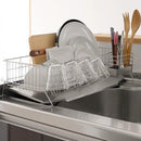 水切りラック 水切りカゴ かご スリム ステンレス 省スペース 大容量 シンク横 マンション 置き型 水切りトレー フック 水あか 付きにくい ケース 日本製 燕三条 【納期A】【toh-288492】