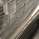 水切りラック 水切りカゴ かご スリム ステンレス 省スペース 大容量 シンク横 マンション 置き型 水切りトレー フック 水あか 付きにくい ケース 日本製 燕三条 【納期A】【toh-288492】