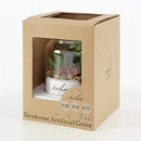 多肉植物 サボテン インテリア フェイクグリーン 観葉植物 CT触媒 消臭 防汚 抗菌 造木 小型 瓶 【納期A】【toh-289100】