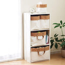 収納ボックス ハンドバック 買い物 エコバッグ 収納ケース 布製 折畳み 【納期A】【toh-289749】