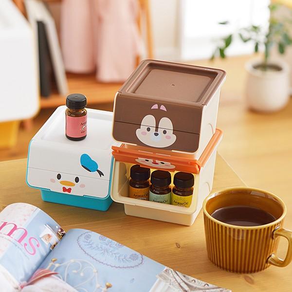 小物収納ケース ディズニー かわいい ツムツム ミッキー ドナルド プーさん マリーちゃん モンスターズインク 【納期A】【toh-290024】