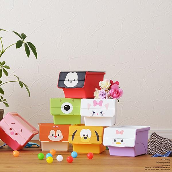 小物収納ケース ディズニー かわいい ツムツム ミッキー ドナルド プーさん マリーちゃん モンスターズインク 【納期A】【toh-290024】