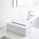 ティッシュケース 高級感 かっこいい おしゃれ ホテルライク オフィス 会社 職場 ティッシュボックス 山崎実業 【納期A】【toh-291614】