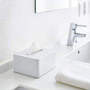 ティッシュ箱ケース ハーフサイズ 高級感 お洒落 ホテルライク オフィス 会社 ティッシュボックス 山崎実業 【納期A】【toh-291616】