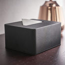 ティッシュ箱ケース ハーフサイズ 高級感 お洒落 ホテルライク オフィス 会社 ティッシュボックス 山崎実業 【納期A】【toh-291616】