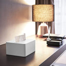 ティッシュ箱ケース ハーフサイズ 高級感 お洒落 ホテルライク オフィス 会社 ティッシュボックス 山崎実業 【納期A】【toh-291616】