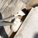 掃除セット ほうき ちりとり 伸縮式 コンパクト 小型 側溝 みぞ 隙間 すき間 ベランダ マンション 掃除用具 箒 塵取り 壁際 左利き 日本製 【納期A】【toh-292244】