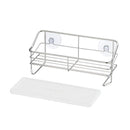 水きりラック ステンレス製 珪藻土プレート 水切り台 吸盤 【納期A】【toh-292954】