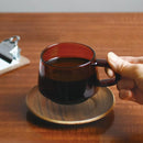 コップ マグカップ ガラス製 アンティーク調 セピアカラー アンバー レトロ おしゃれ 耐熱ガラス 270ml kinto キントー 【納期A】【toh-294298】