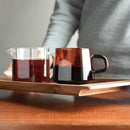 コップ マグカップ ガラス製 アンティーク調 セピアカラー アンバー レトロ おしゃれ 耐熱ガラス 270ml kinto キントー 【納期A】【toh-294298】