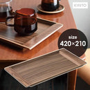 トレー 木製 大きめ 長方形 トレイ お盆 滑り止め加工 カフェ レストラン 飲食店 おしゃれ 北欧 ナチュラル kinto キントー 【納期A】【toh-294302】