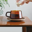 ソーサー 木製 受け皿 コースター おしゃれ 北欧 カフェ 天然木 木製コースター コップ別売り kinto キントー 【納期A】【toh-294303】