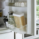 米びつ 計量 シンク下 スリム 冷蔵庫 おしゃれ 一人暮らし コンパクト 収納 中身が見える 分別型 中身が見える 1合ずつ 仕切り 山崎実業 【納期A】【toh-295629】