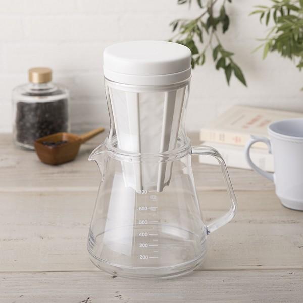 コーヒードリッパー コーヒーサーバー コーヒー 珈琲 水出し ドリッパー サーバー 紙フィルター不要 【納期A】【toh-295691】