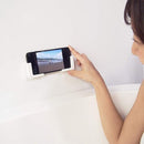 スマホホスダー マグネット 磁石 磁着 壁 浴室用 バスルーム お風呂場 スマートフォン 固定 縦置き 横置き 耐水 スマホ置き スマホラック 【納期A】【toh-295805】