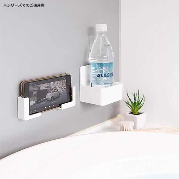 スマホホスダー マグネット 磁石 磁着 壁 浴室用 バスルーム お風呂場 スマートフォン 固定 縦置き 横置き 耐水 スマホ置き スマホラック 【納期A】【toh-295805】