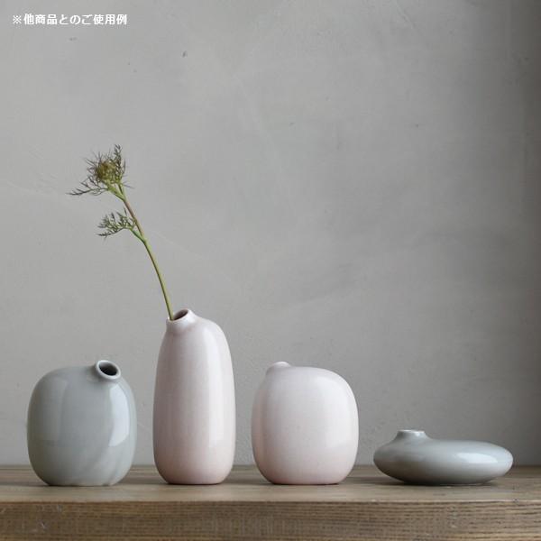 一輪挿し 花瓶 陶器 おしゃれ 柴田文江 SACCO 02 サッコ kinto