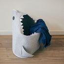 収納ボックス リビング ランドリーバスケット おもちゃ箱 収納 ケース 折りたたみ サメ かわいい おしゃれ インテリア 鮫 【納期A】【toh-298268】