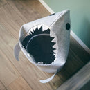 収納ボックス リビング ランドリーバスケット おもちゃ箱 収納 ケース 折りたたみ サメ かわいい おしゃれ インテリア 鮫 【納期A】【toh-298268】