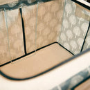 収納ボックス 折り畳み 折りたたみ スタッキング 縦積み 北欧 デザイン インテリア 収納ケース ふた付き 覗き窓 押入れ収納 クローゼット 衣装ケース 洋服 【納期A】【toh-298270】