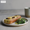 お皿 20cm 直径 円形 丸型 日本製 磁器 波佐見焼 皿 浅い 浅皿 電子レンジ対応 セラミックラボ プレート 200mm キントー kinto 【納期A】【toh-302032】