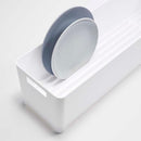 水切りラック 水切りカゴ スリム キッチン用品 省スペース 水切りバスケット ロング 細長い 山崎実業 【納期A】【toh-302078】