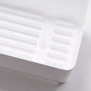 水切りラック 水切りカゴ スリム キッチン用品 省スペース 水切りバスケット ロング 細長い 山崎実業 【納期A】【toh-302078】