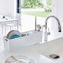 水切りラック 水切りカゴ スリム キッチン用品 省スペース 水切りバスケット ロング 細長い 山崎実業 【納期A】【toh-302078】