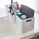 水切りラック 水切りカゴ スリム キッチン用品 省スペース 水切りバスケット ロング 細長い 山崎実業 【納期A】【toh-302078】