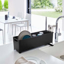 水切りラック 水切りカゴ スリム キッチン用品 省スペース 水切りバスケット ロング 細長い 山崎実業 【納期A】【toh-302078】