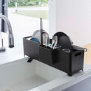 水切りラック 水切りカゴ スリム キッチン用品 省スペース 水切りバスケット ロング 細長い 山崎実業 【納期A】【toh-302078】