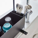 水切りラック 水切りカゴ スリム キッチン用品 省スペース 水切りバスケット ロング 細長い 山崎実業 【納期A】【toh-302078】