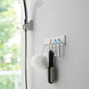 歯ブラシホルダー マグネット 磁石 壁掛け 浴室用 お風呂場 バスルーム 山崎実業 【納期A】【toh-302084】