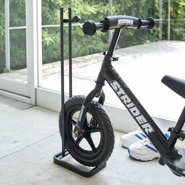 ストライダースタンド 自転車スタンド ストライダー用 キックバイク ランニングバイク キッズバイク ペダルなし自転車用 停め置き 収納ラック 駐車場 山崎実業 【納期A】【toh-302086】