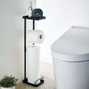 トイレラック トイレットペーパースタンド 補助便座スタンド 収納 ラック トイレ用 山崎実業 【納期A】【toh-302366】