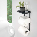 トイレットペーパーホルダーラック トイレ用 収納ラック おしゃれ シンプル トイレットペーパー 予備 ストック 山崎実業 【納期A】【toh-302370】