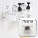 壁掛けフック コンディショナー用 ホルダー 壁面 貼り付け フック ラック 引っ掛け おしゃれ 粘着 くり返し 使える 【納期A】【toh-302424】