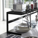 キッチンラック 伸縮 調理 一時置き 棚 山崎実業 【納期A】【toh-302601】