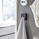 タオルホルダー マグネット おしゃれ 磁石 タオル ふきん 布巾 ラック 白 黒 ホワイト ブラック 差し込み 冷蔵庫 tower タワー 山崎実業 【納期A】【toh-302615】