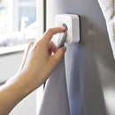 タオルホルダー マグネット おしゃれ 磁石 タオル ふきん 布巾 ラック 白 黒 ホワイト ブラック 差し込み 冷蔵庫 tower タワー 山崎実業 【納期A】【toh-302615】