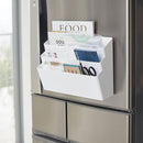 収納ラック マグネット 磁石 冷蔵庫用 冷蔵庫横 3段 収納ホルダー マガジンラック 小物収納 山崎実業 【納期A】【toh-302621】