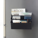 収納ラック マグネット 磁石 冷蔵庫用 冷蔵庫横 3段 収納ホルダー マガジンラック 小物収納 山崎実業 【納期A】【toh-302621】