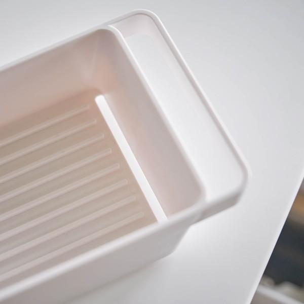 トレー コップ収納 食器トレー トレイ 食器棚 取っ手付き 山崎実業 【納期A】【toh-302623】