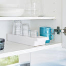 トレー コップ収納 食器トレー トレイ 食器棚 取っ手付き 山崎実業 【納期A】【toh-302623】