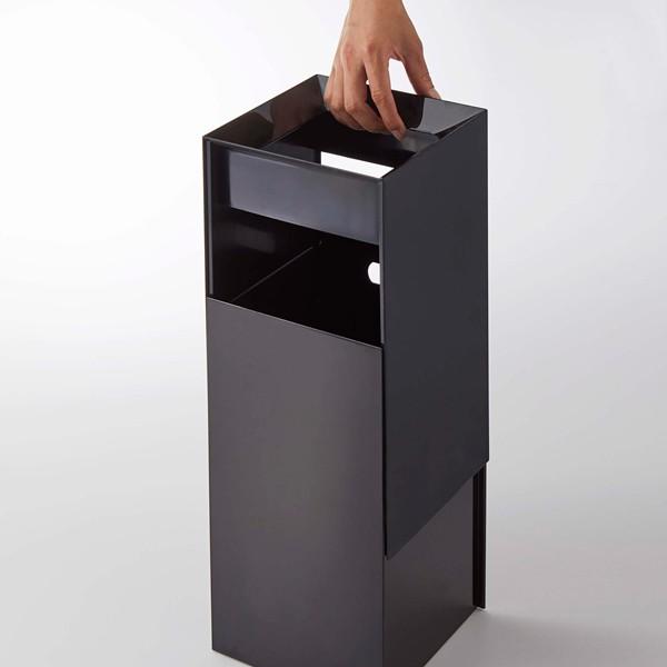 ゴミ箱 9L 袋が見えない おしゃれ スタイリッシュ ホテルライク 角型 四角 山崎実業 【納期A】【toh-302909】