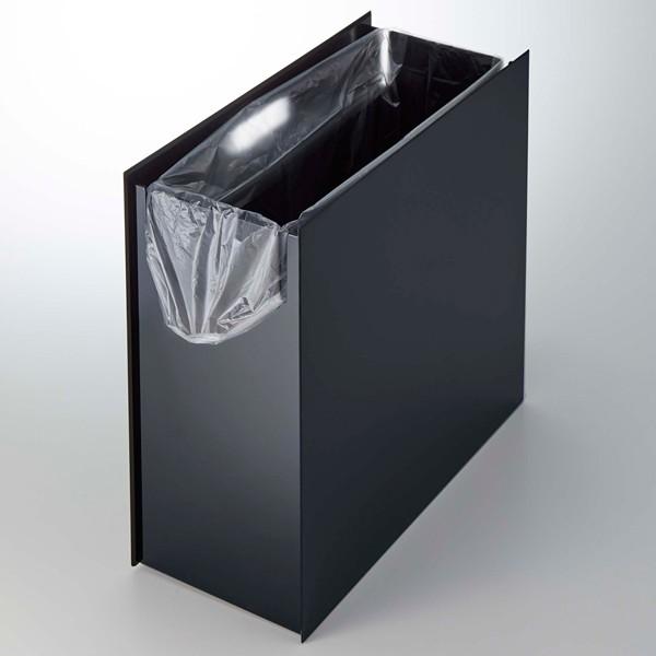ゴミ箱 15L 袋が見えない おしゃれ スタイリッシュ ホテルライク 白 黒 山崎実業 【納期A】【toh-302911】